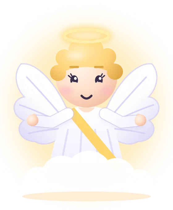 The Better Human angel smiling