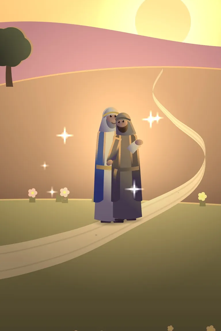 The Son Who Came Home, a painted Bible story